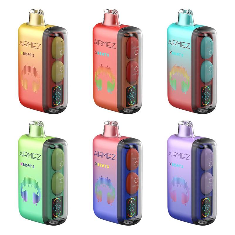 Airmez Xbeat 40K flavors and color options