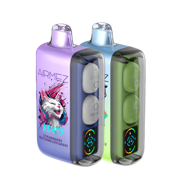 Airmez Xbeats disposable vapes with multiple flavor options for adult users